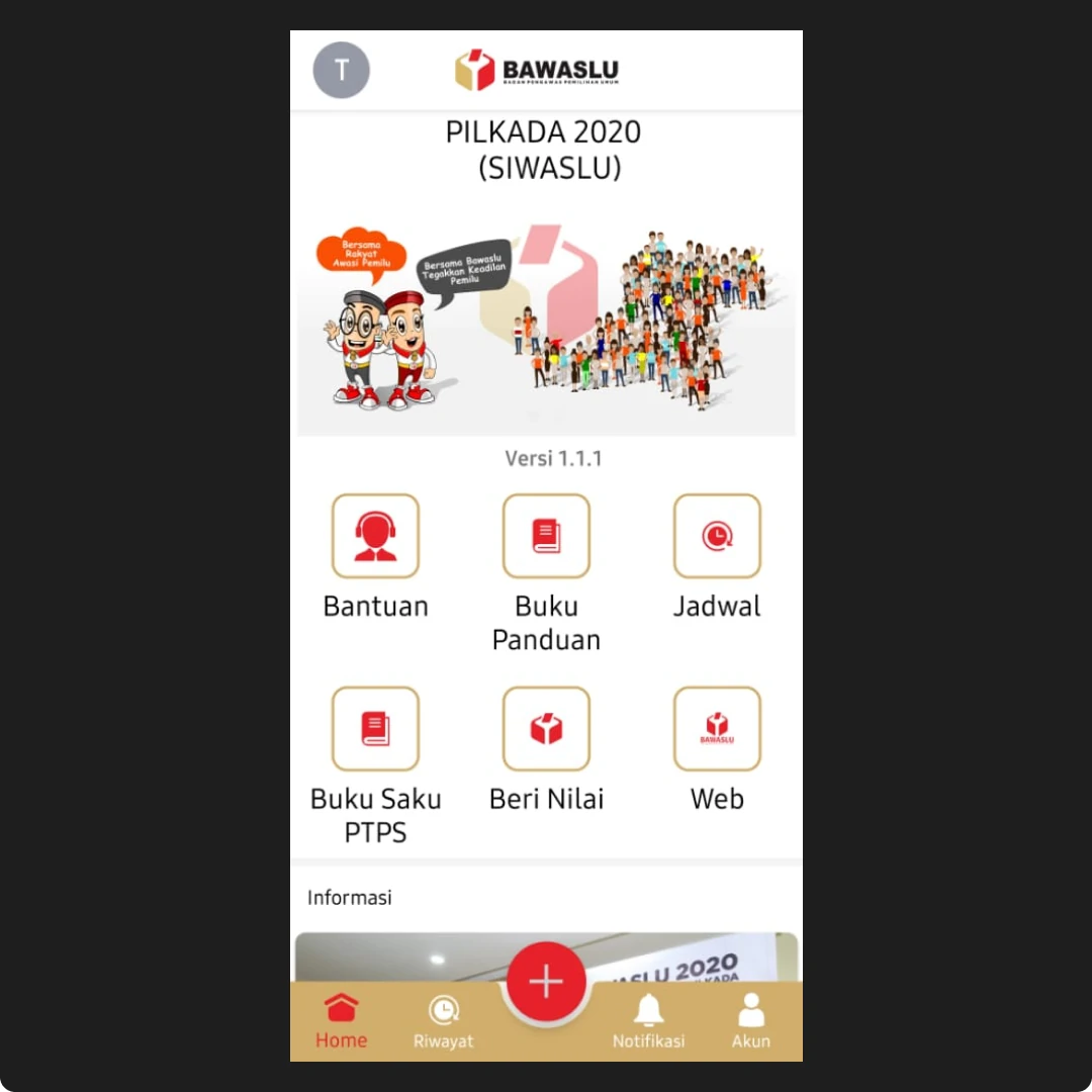 Siwaslu Pemilu 2020 (Andorid)