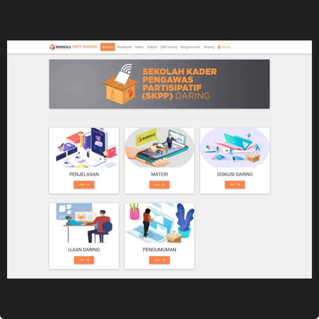 Bawaslu Sekolah Kader Pengawas Partisipatif